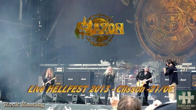 SAXON HELLFEST 2013 Sacrifice Clisson