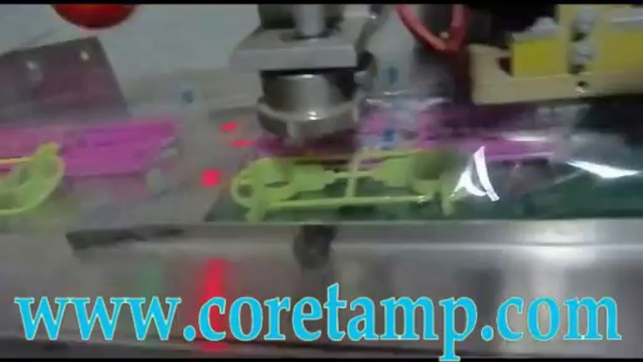 Plastic spare parts packaging equipment