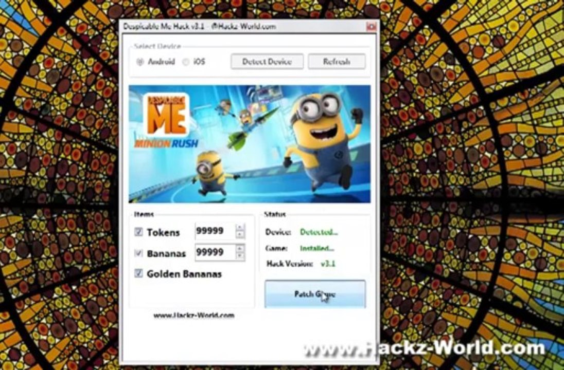 Despicable Me Minion Rush Hack Tool [v3.1] - TOKENS, BANANAS August 2013