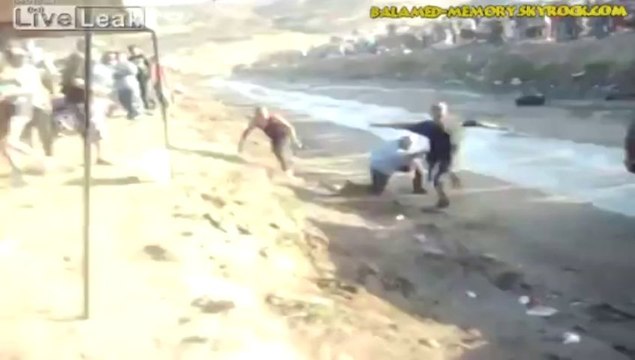 Bagarre entre 4 mecs durant un Rallye