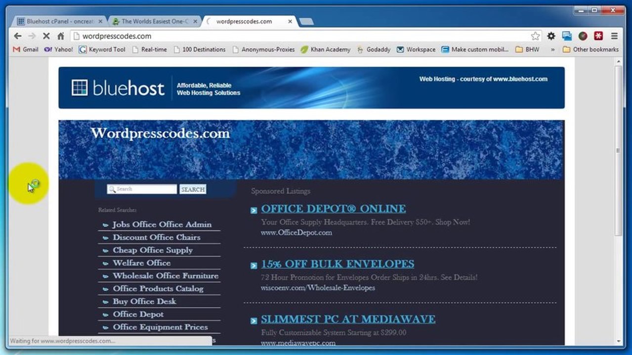 Steps to Create a Website