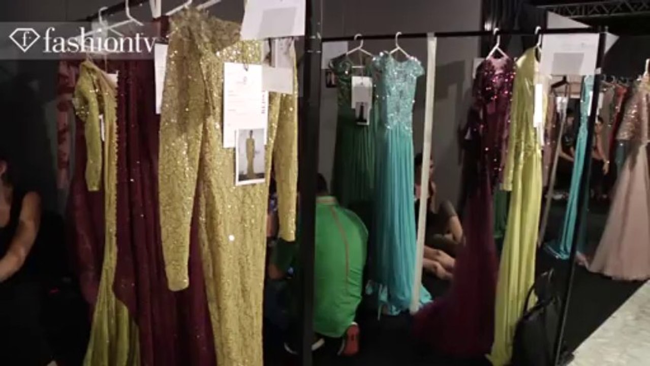 Abed Mahfouz Backstage Fall/Winter 2013-14 | Altaroma Altamoda FW | FashionTV