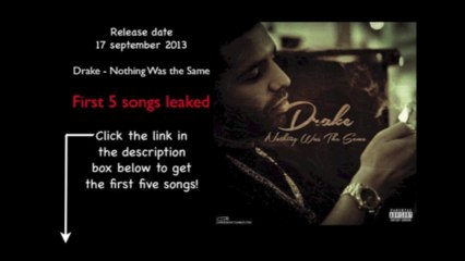 Drake - Nothing Was the Same - NEW ALBUM DOWNLOAD NOW