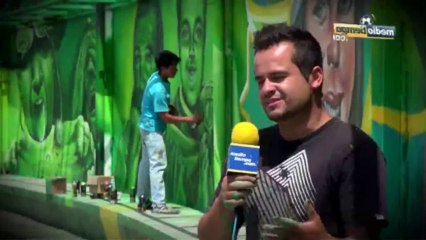 La Fiera estrena mural en el Nou Camp