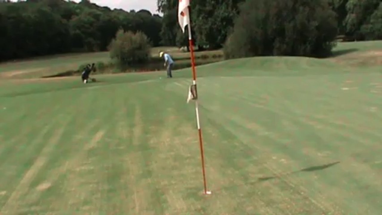 Trou n°15 du golf du château de Maintenon (Eure-et-Loir)