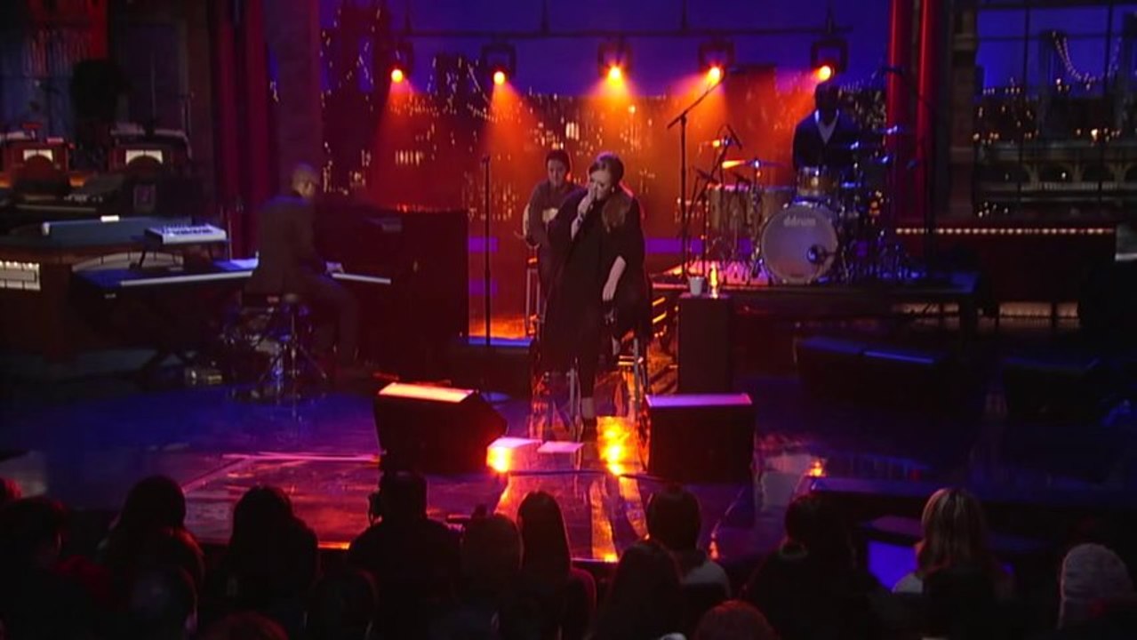 Adele - Make You Feel My Love (Live on Letterman)