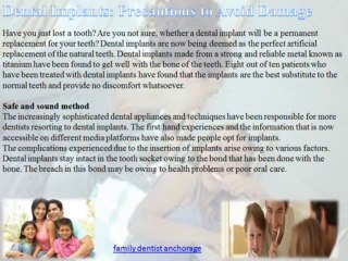 Some Common Dental Problems  | 907-562-6456