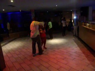 Salsa Taster with Ruth and Steevo, at  The "TABU LOUNGE" Croydon [CR0 2RJ] Tue 30th July 2013. (QmP.1)