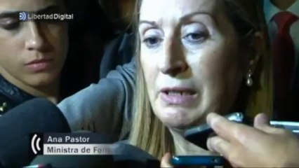 Alberto Núñez Feijóo y Ana Pastor valoran el accidente de tren en Santiago