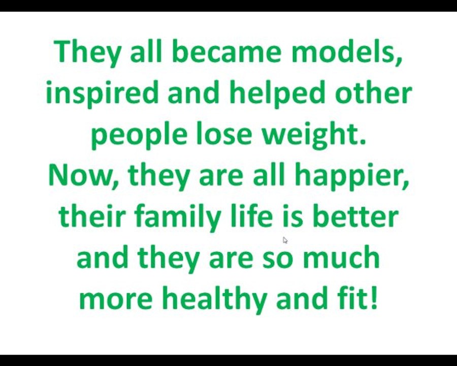 weight loss success stories commonalities 8 they are models
