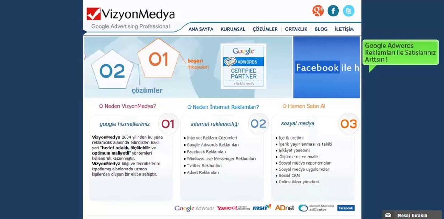 Google Sponsor Bağlantılar