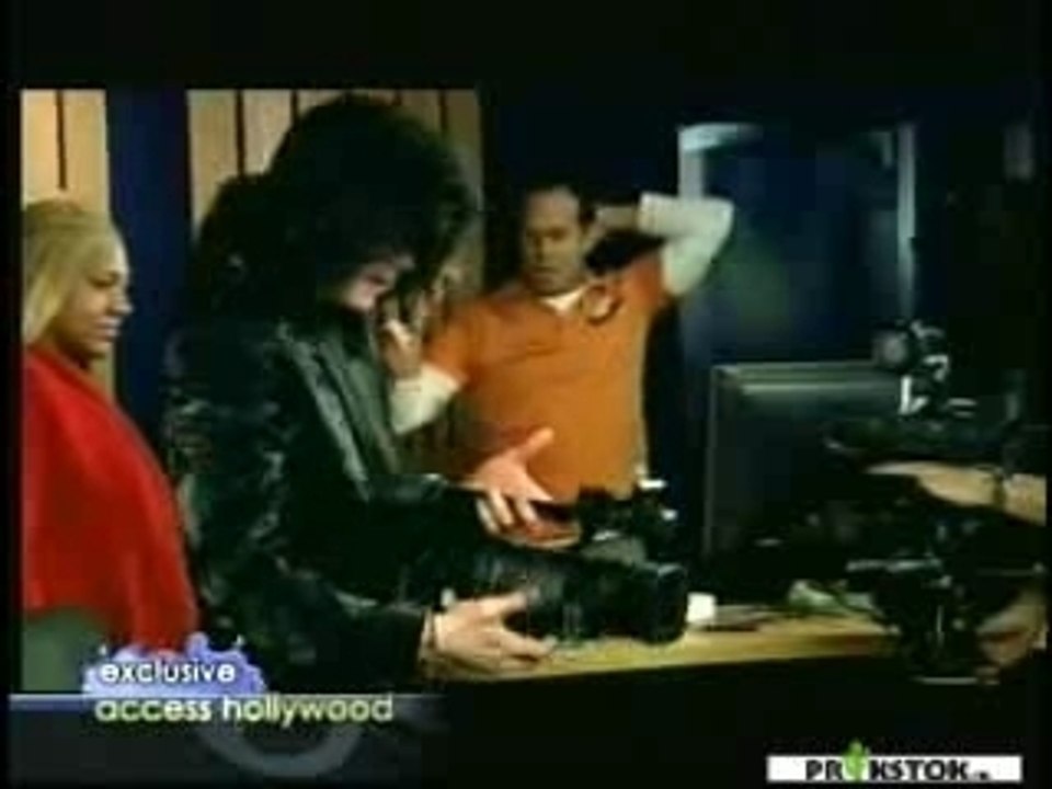 In de studio met Michael Jackson