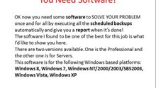 How To Backup Data Files Sect. 3