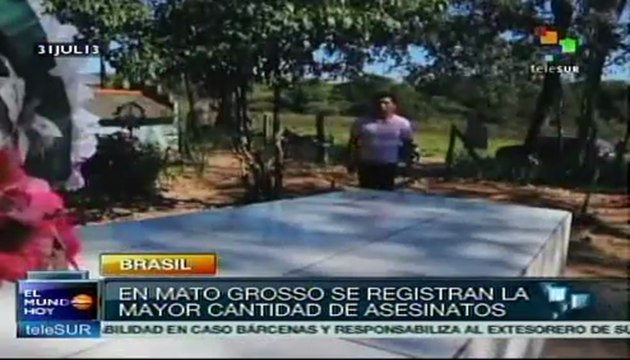 Indígenas de Brasil exigen demarcación de sus tierras ancestrales