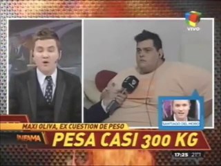 Ganador de Cuestión de Peso pesa 300 kilos