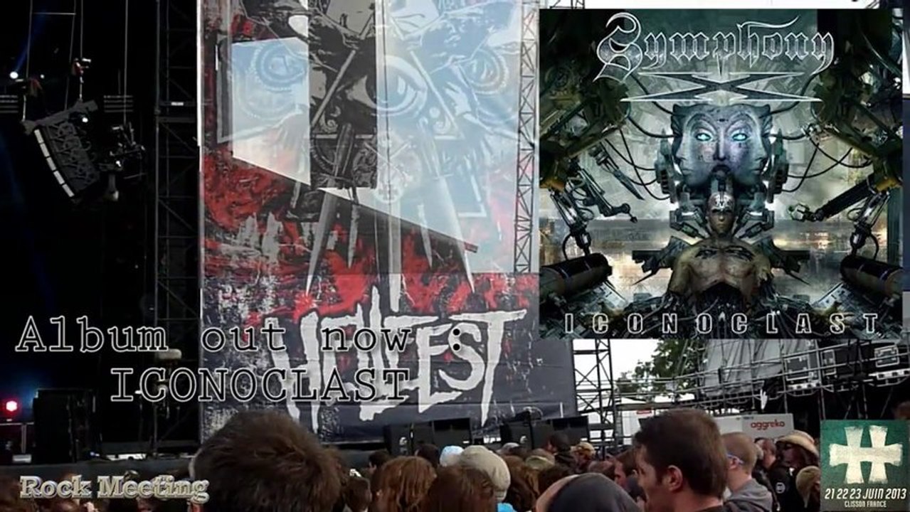 SYMPHONY X HELLFEST 2013 Set the World on Fire - Clisson 23 06
