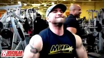 Victor Martinez - Shoulders Workout New York Pro 2013 part 1
