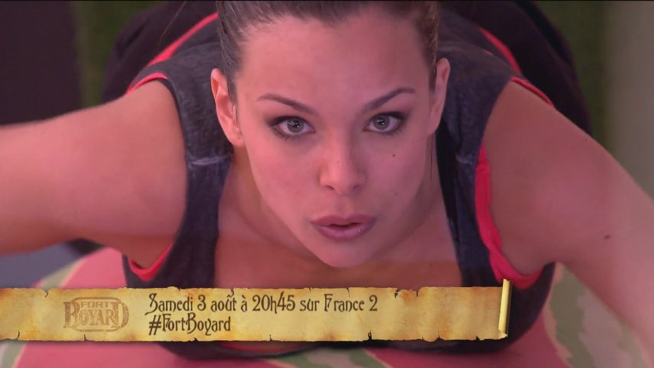Fort Boyard 2013 : Marine Lorphelin dans les cylindres