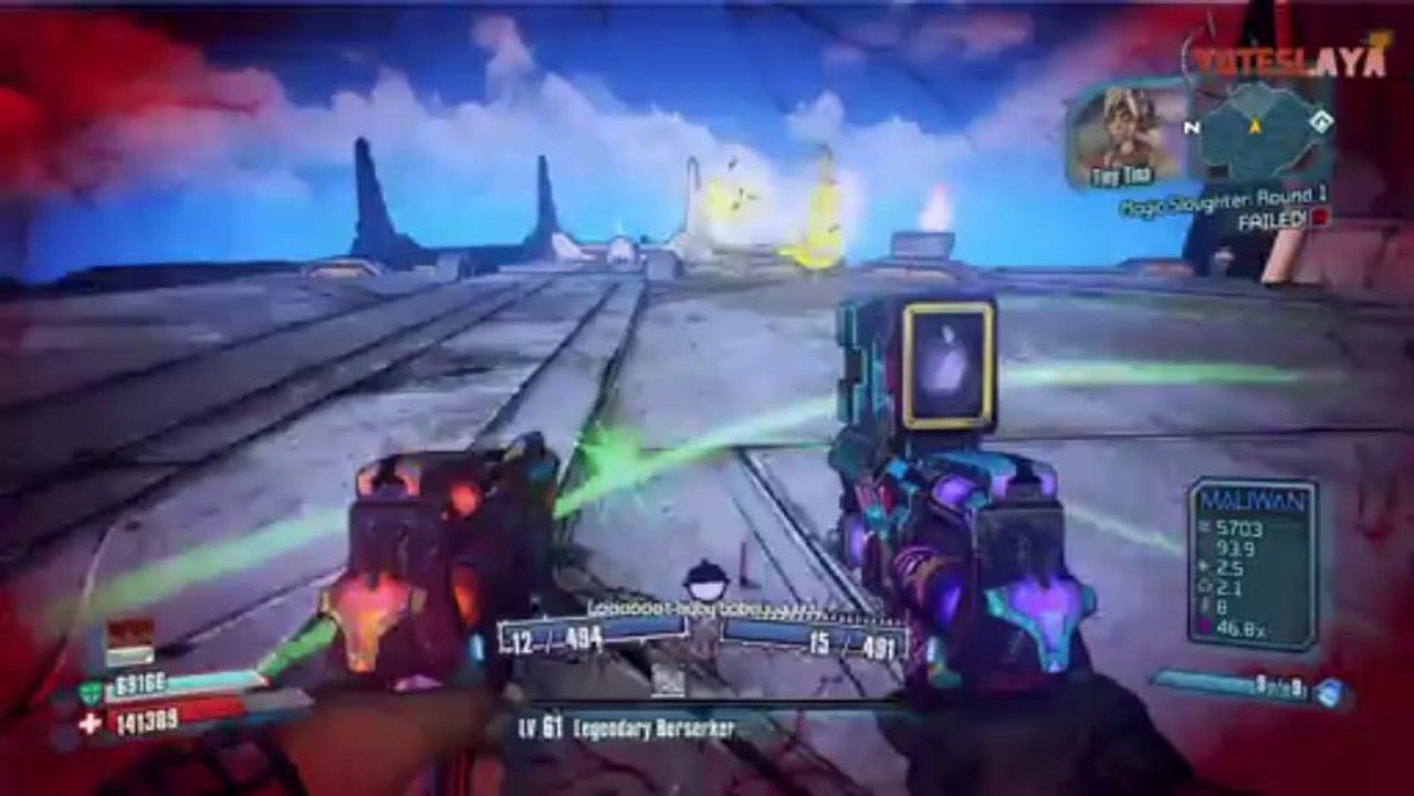 BORDERLANDS 2 | Use Handsome Sorcerer for The Warriors Legendaries!!! *Tiny Tina's DLC*