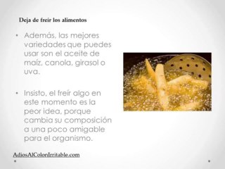 Como tratar el Colon Irritable