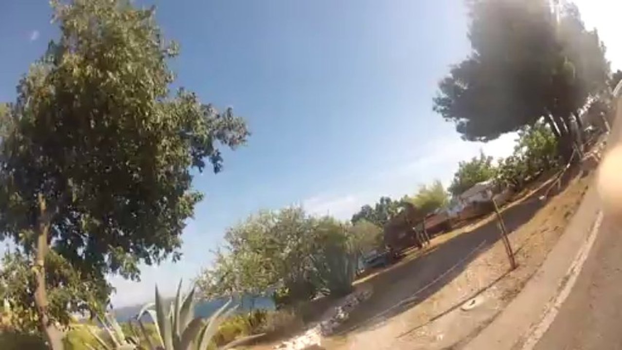 Motorbikes Croatia-islands near Trogir