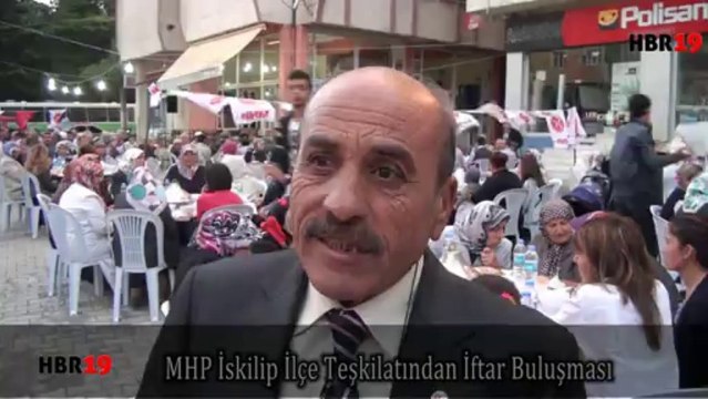 iskilip MHP İlçe Teşkilatı İftar Yemegi
