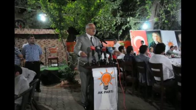 Ak Parti Gaziantep Milletvekili Mehmet Erdoğan Şahinbey İlçe Teşkilatı iftar yemeği konuşması