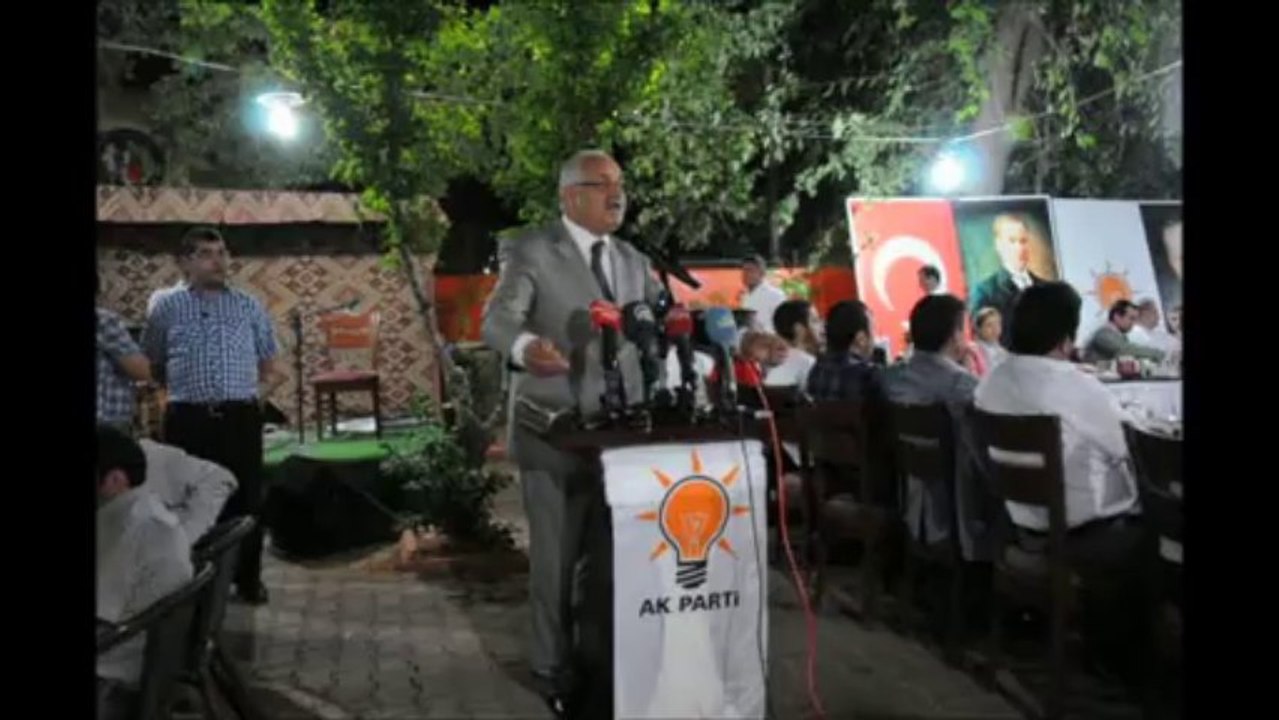 Ak Parti Gaziantep Milletvekili Mehmet Erdoğan Şahinbey İlçe Teşkilatı iftar yemeği konuşması