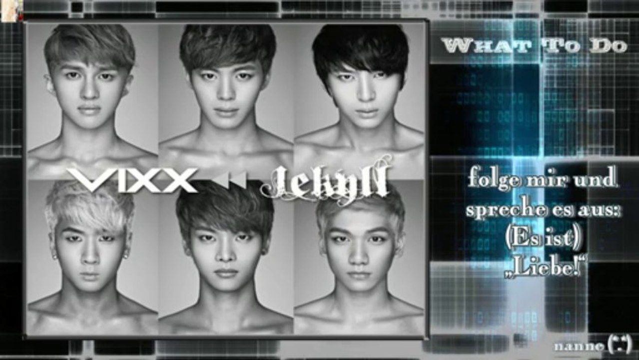 VIXX - What To Do k-pop [german sub]