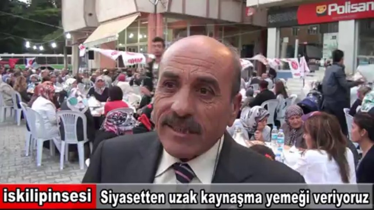 İskilip MHP'nin iftar yemeği