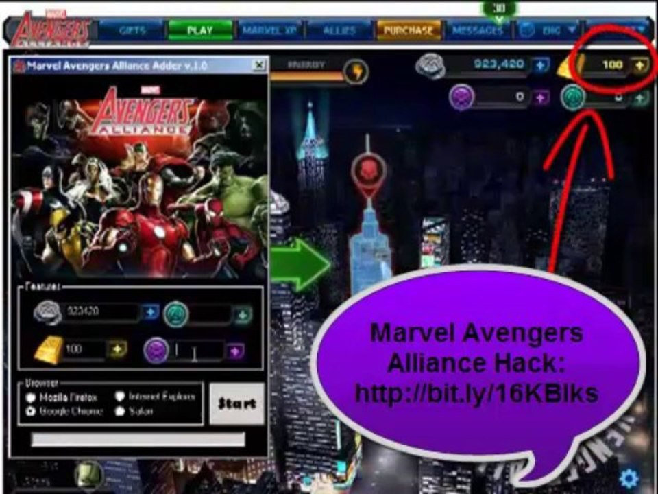 Marvel Avengers Alliance Hack