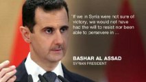 Assad 'sure of victory' in Syria's civil war