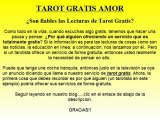 Tarot Gratis Amor-Eficaz-Tarot Gratis Amor