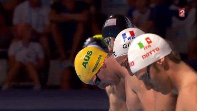 Finale 100m NL (H) - ChM 2013 natation (Gilot)