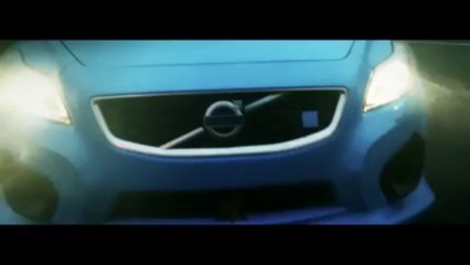 Volvo C30 Polestar concept laps a wet Nurburgring circuit