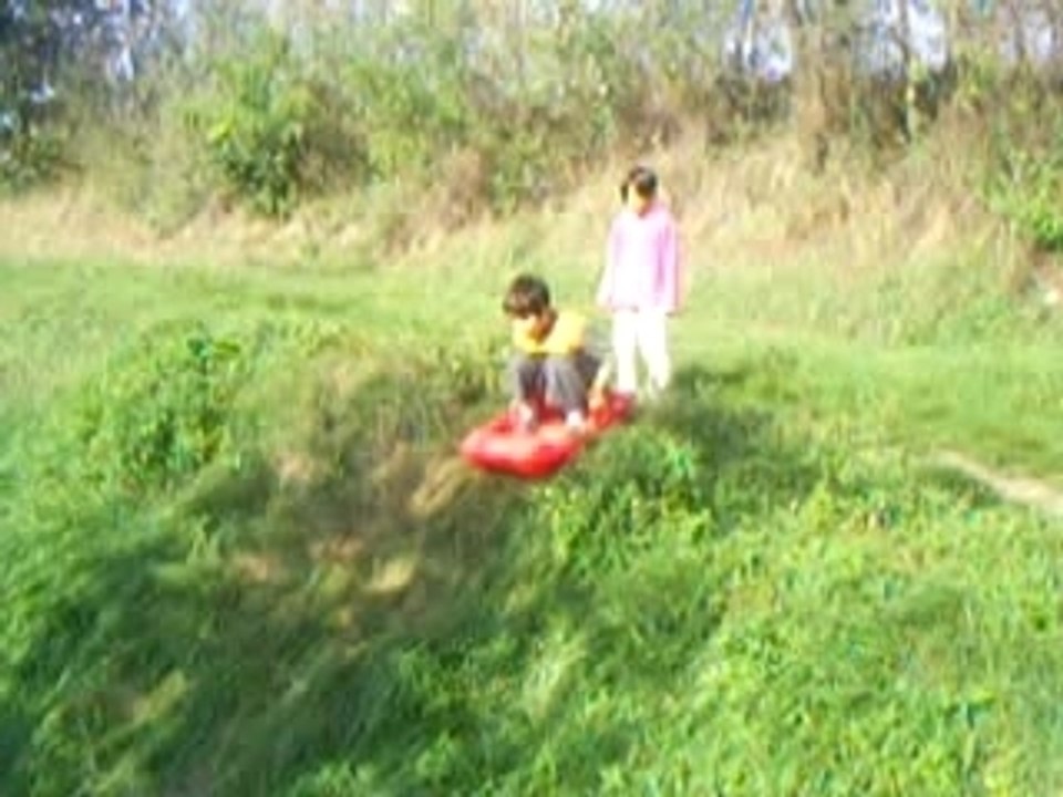 luge sur herbe
