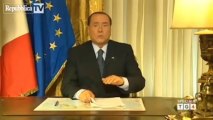 Videomessaggio Berlusconi dopo la condanna 01 Agosto 2013