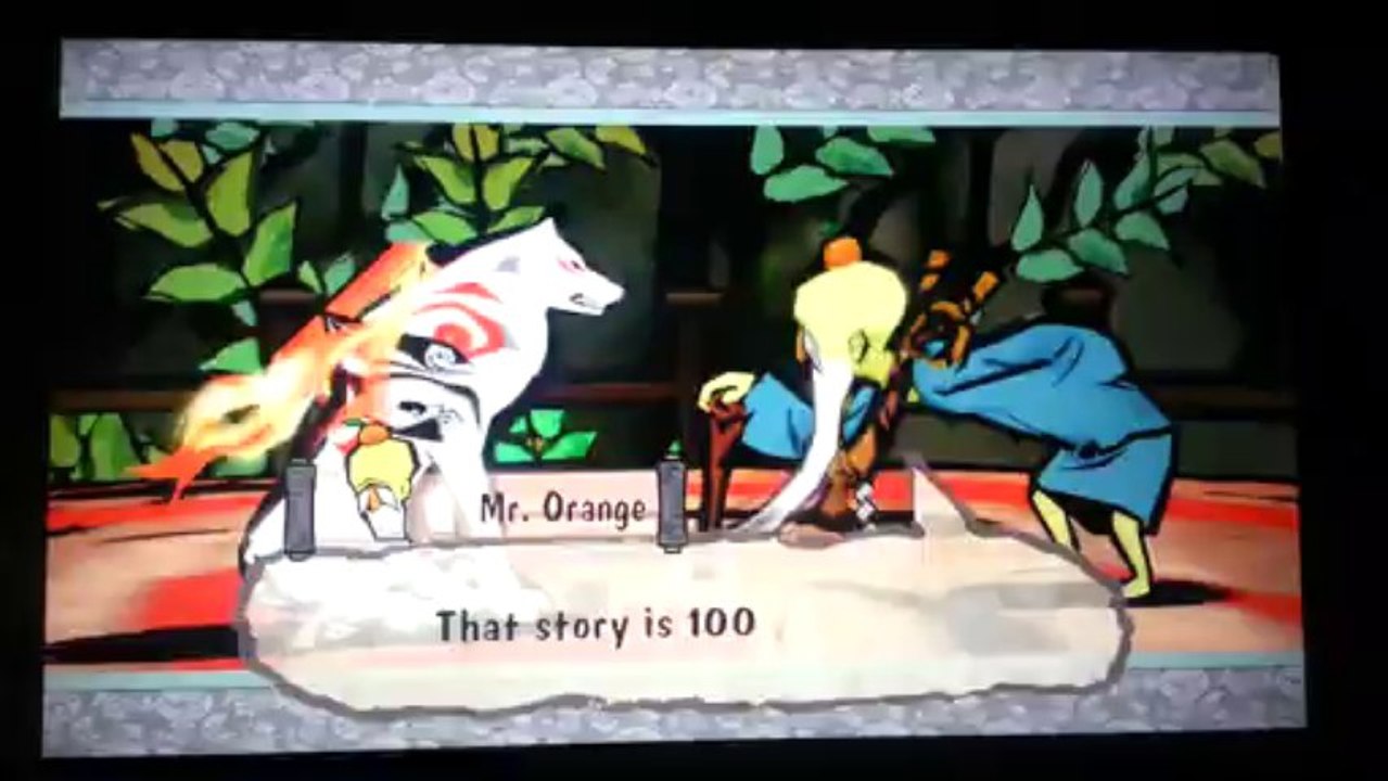Mr Orange meets amaterasu