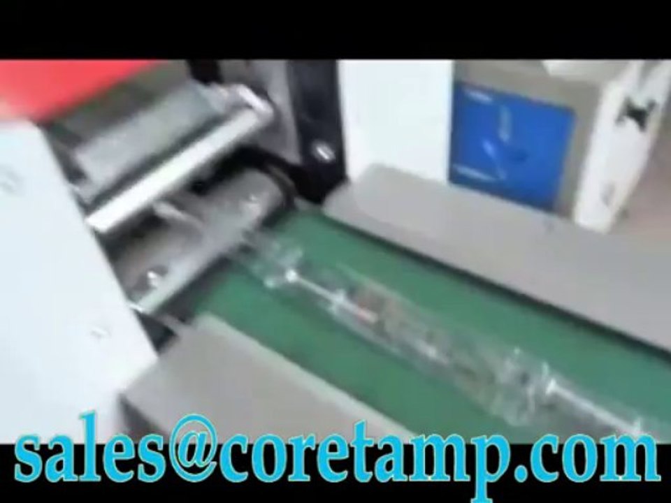【Disposable Plastic Medical Syringe packing machine】