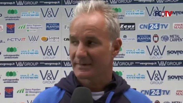 Giovanni Vrenna, Gualtieri, Drago e Crisetig al termine della gara contro il Trebisacce