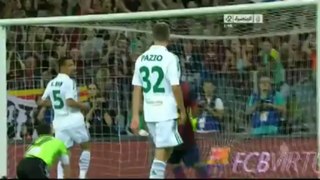 Messi goal vs. Gdansk