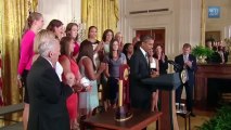 President Obama Honors the 2013 NCAA Champion UConn Huskies