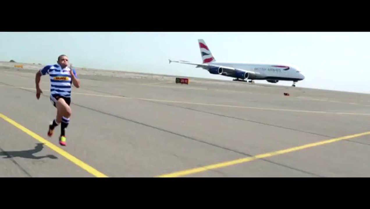 L'Homme contre l'Avion - British Airways - Brian Abana