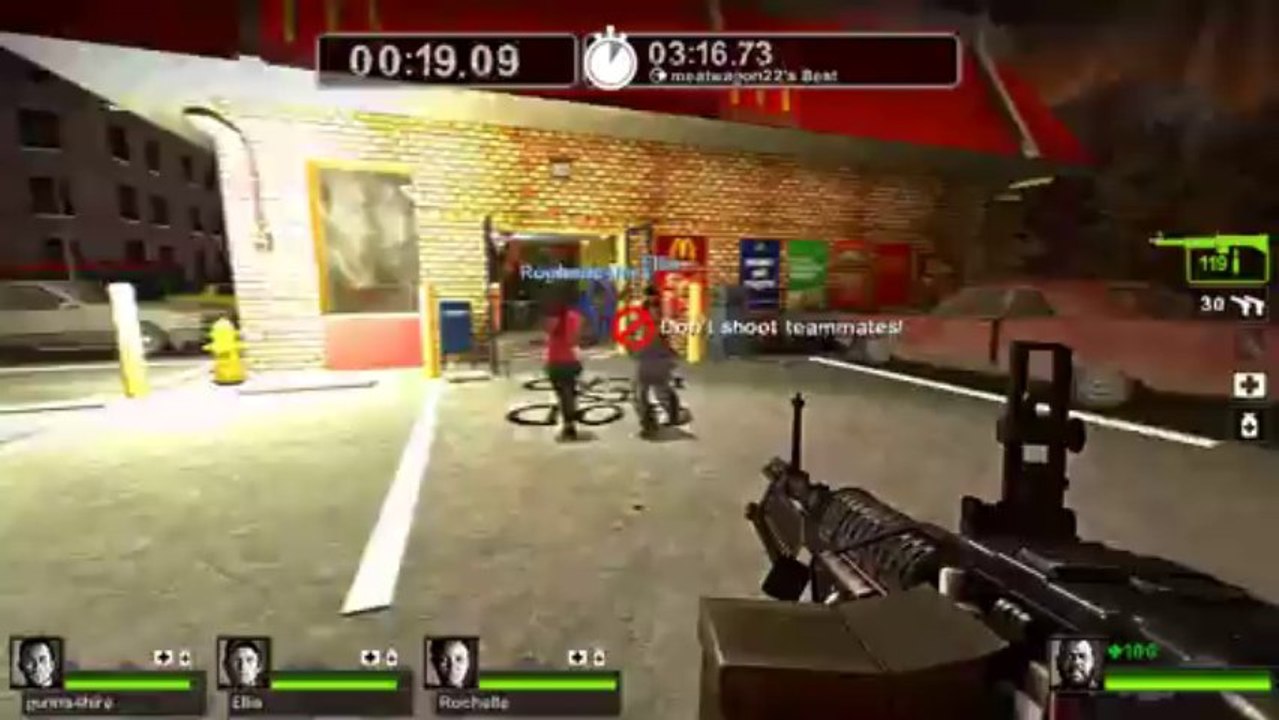 MCDONALD'S ZOMBIES: LEFT 4 DEAD 2