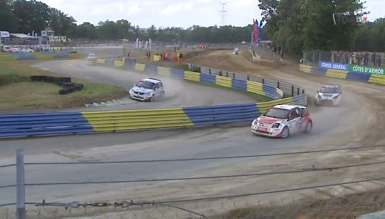Première victoire pour Chartrain en Rallycross Super 1600