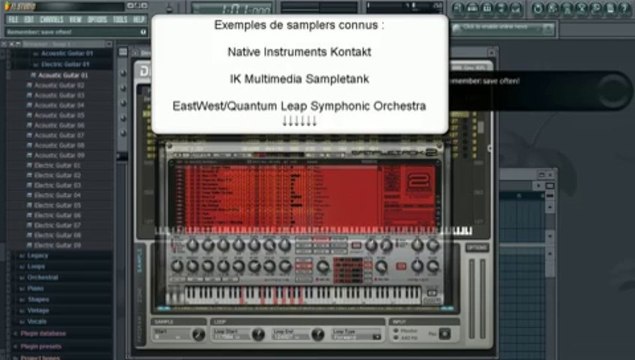 FL Studio « speed learning series » 4.1_ Sampler de base ver