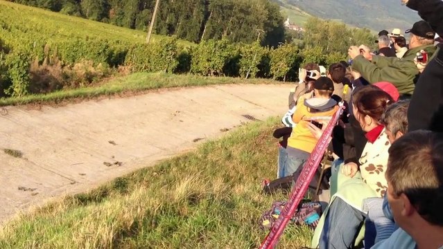 Crash de Solberg au WRC Rallye de France Alsace 2012 à Epfig