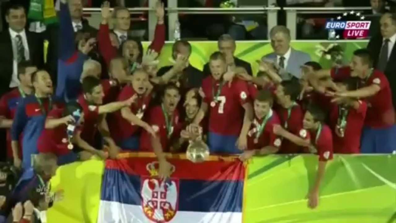 U19 Finale  Euro 2013 - But et moments forts de France-Serbie 0-1