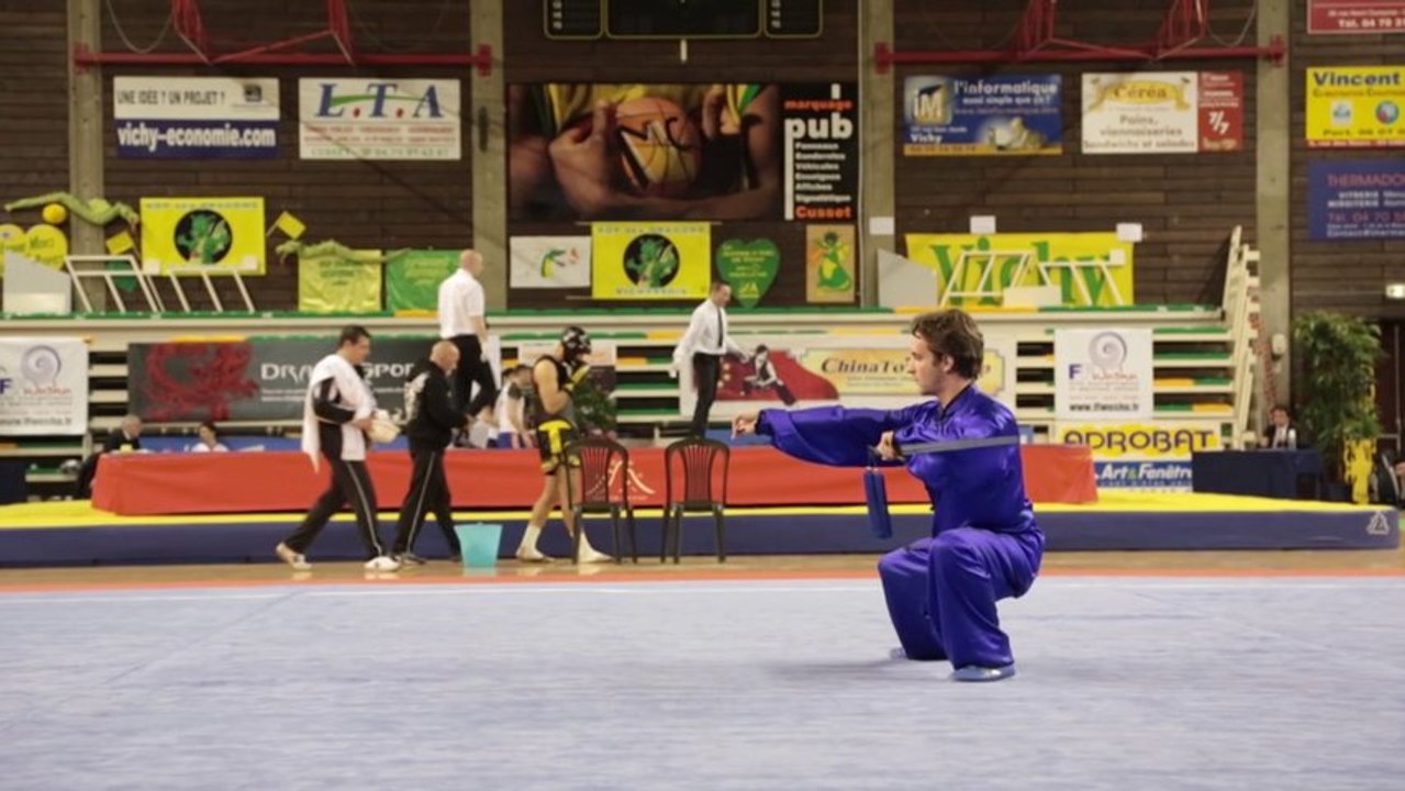 Damien Todeschini  : Taiji Jian masculin senior - Vichy 2013