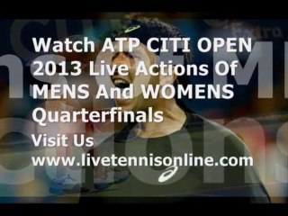 Full Webstream Citi Open Singles Quarterfinals Men's And Womens